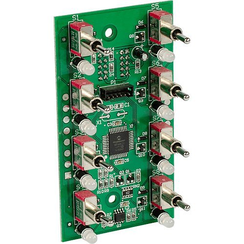 Módulo de Interruptores EVX-SL8-H interruptores-LED, 8 interruptores|Hochiki Store