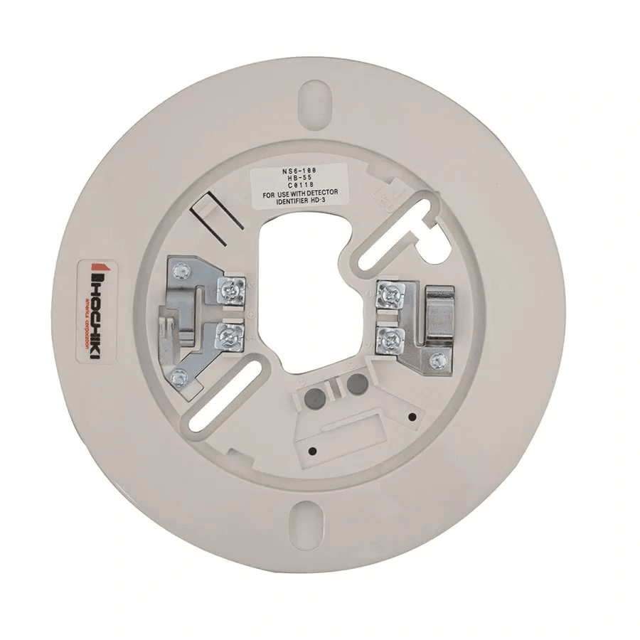 Base detectora convencional| NS6-100| 2 Hilos|6"|24 VDC|Hochiki - Hochiki.Store
