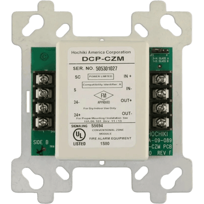 DCP-CZM| Modulo de entrada de zona convencional|Hochiki - Hochiki.Store