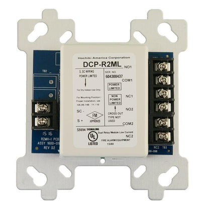 Módulo de Relé Dual 2 AMPS-DCP-R2ML|Hochiki - Hochiki.Store