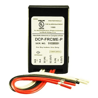 Módulo de monitorización de contactos de respuesta rápida con Pigtails DCP-FRCME-P|Hochiki - Hochiki.Store