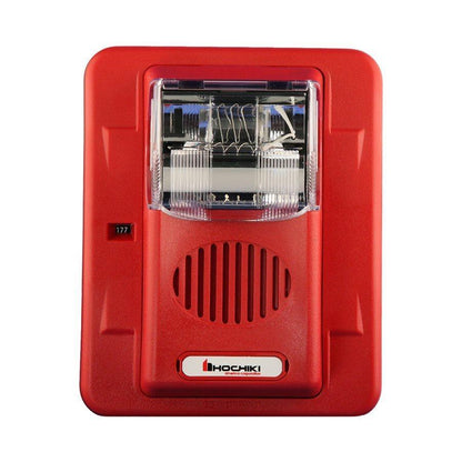 Estrobo/Bocina HEC24-177WR |24VDC|1177CD|Montaje en pared|Hochiki - Hochiki.Store