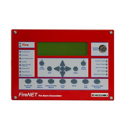 Tablero de visualización|FN-LCD-S-BO 9ª| K0617|solo para anunciador serie FireNET|Hochiki Store